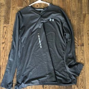 Men’s under Armour brand new Henley long sleeve xl